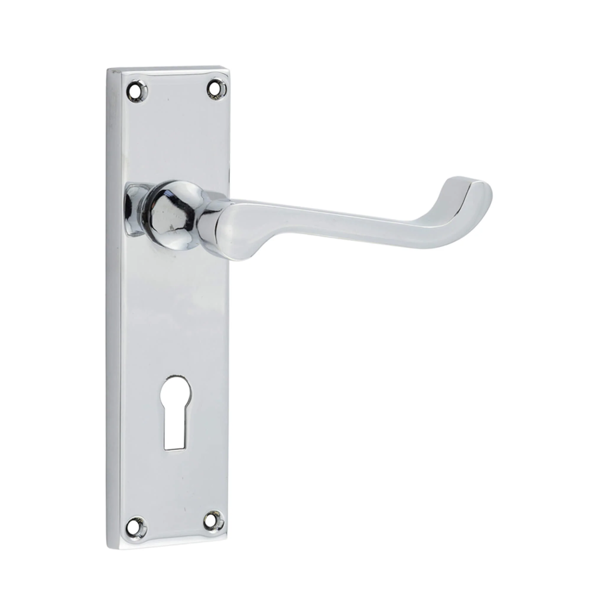 Contract Chrome Scroll Backplate Handle - Image 3